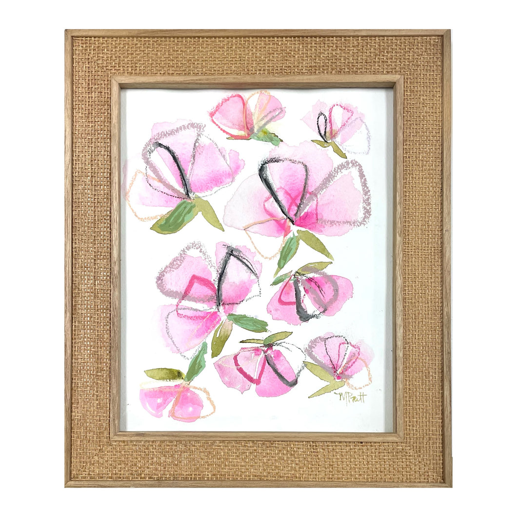IV Rattan Wildflowers