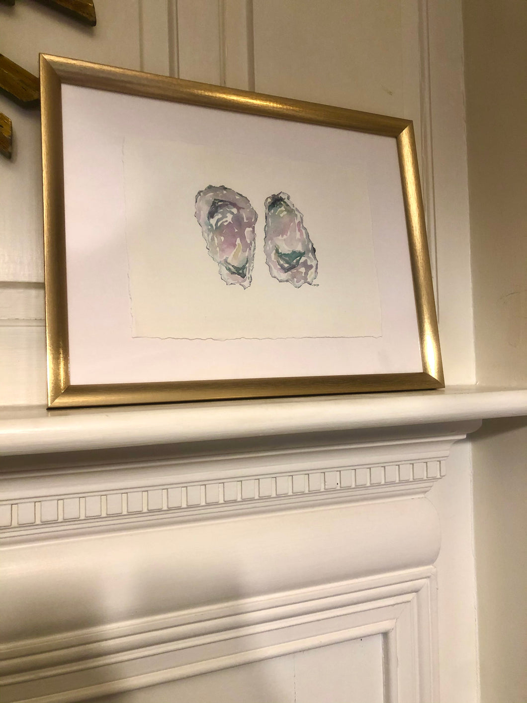 Original Oyster watercolor